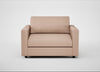 Nimbus II Loveseat Capelo Linen-Cotton Rosedale