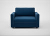 Nimbus II Loveseat Cotton Velvet Petrol
