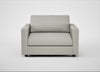 Nimbus II Loveseat Melton Wool Limestone