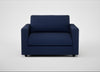 Nimbus II Loveseat Melton Wool New Navy