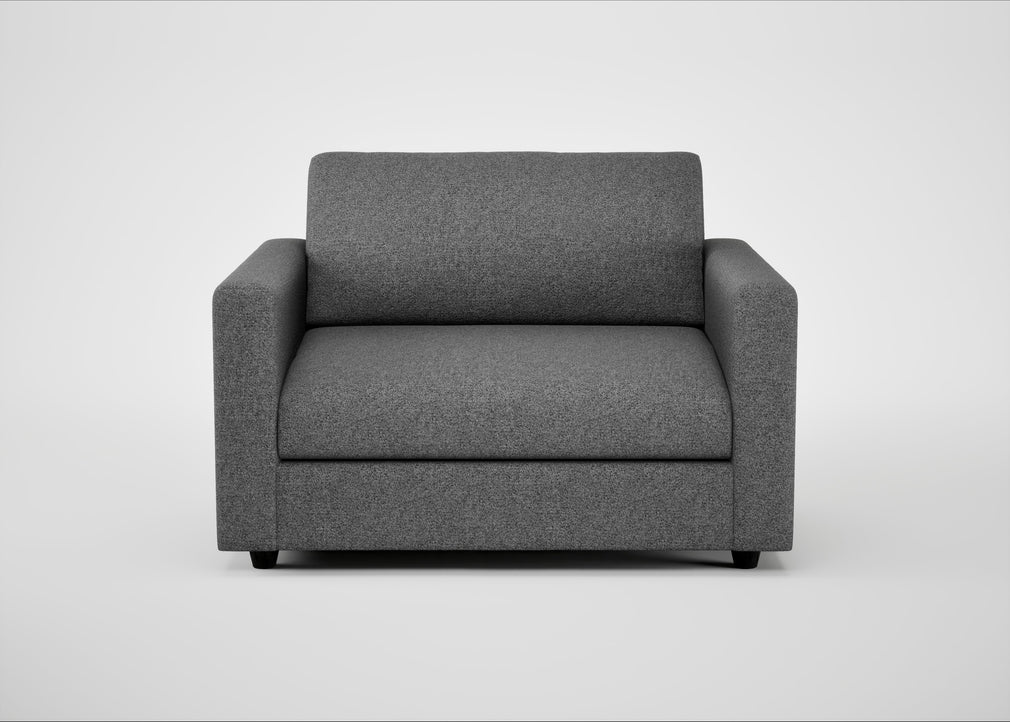 Nimbus II Loveseat Melton Wool Shale