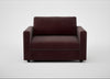 Nimbus II Loveseat Smart Luxe Velvet Acorn
