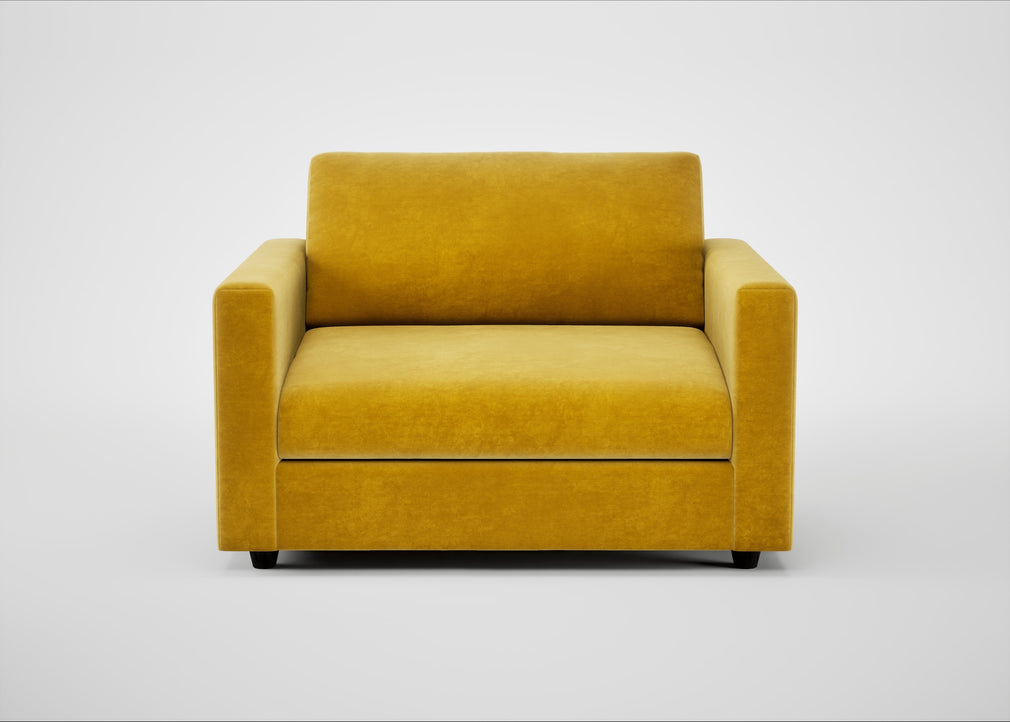 Nimbus II Loveseat Smart Luxe Velvet Canary