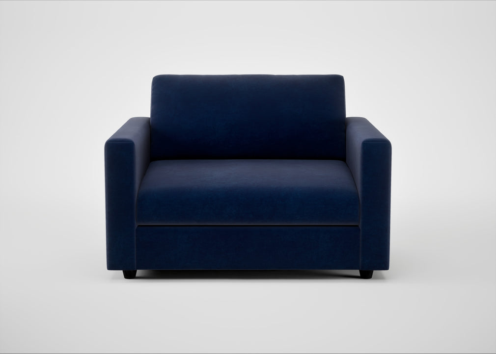 Nimbus II Loveseat Smart Luxe Velvet Midnight