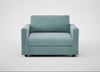 Nimbus II Loveseat Smart Luxe Velvet Mineral Blue