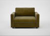 Nimbus II Loveseat Smart Luxe Velvet Peridot