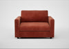 Nimbus II Loveseat Smart Luxe Velvet Tawny
