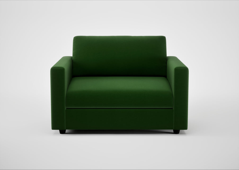 Nimbus II Loveseat Smart Velvet Forest