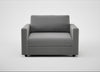 Nimbus II Loveseat Smart Velvet Mercury