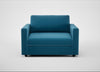 Nimbus II Loveseat Smart Velvet Ocean Blue