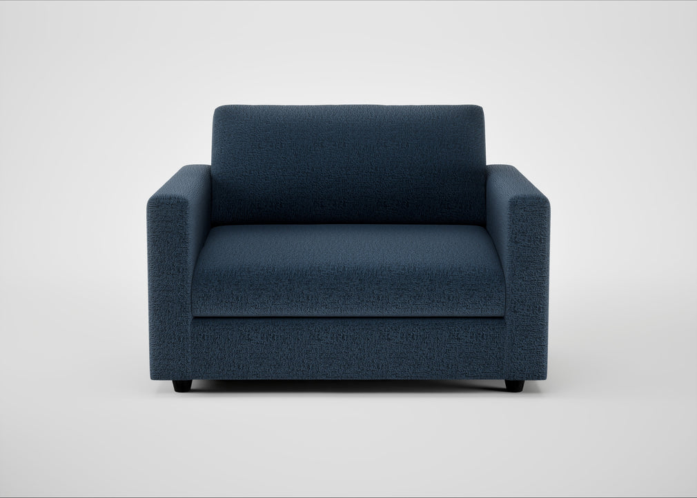 Nimbus II Loveseat Boucle Velvet Space