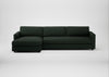 Nimbus II Left Hand Facing Chaise Corner Sofa Boucle Fern