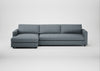 Nimbus II Left Hand Facing Chaise Corner Sofa Capelo Linen-Cotton Mineral