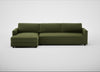 Nimbus II Left Hand Facing Chaise Corner Sofa Boucle Velvet Wilder