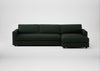 Nimbus II Right Hand Facing Chaise Corner Sofa Boucle Fern