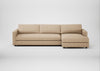 Nimbus II Right Hand Facing Chaise Corner Sofa Capelo Linen-Cotton Bamboo