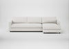 Nimbus II Right Hand Facing Chaise Corner Sofa Capelo Linen-Cotton Sea Salt