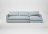 Nimbus II Right Hand Facing Chaise Corner Sofa Capelo Linen-Cotton Sea Shanty