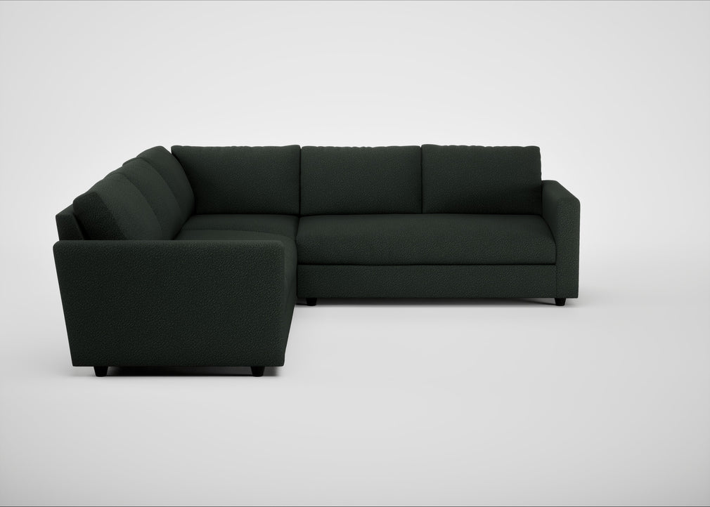 Nimbus II Large Corner Sofa Boucle Fern