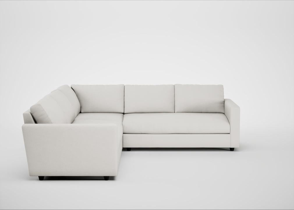 Nimbus II Large Corner Sofa Capelo Linen-Cotton Sea Salt