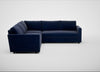 Nimbus II Large Corner Sofa Smart Luxe Velvet Midnight