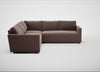 Nimbus II Large Corner Sofa Smart Velvet Mouse