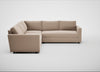 Nimbus II Large Corner Sofa Smart Velvet Pebble