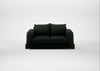 Nuvola 2 Seater Sofa Boucle Fern / Walnut Stained
