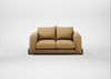 Nuvola 2 Seater Sofa Boucle Tweed Citrine / Walnut Stained