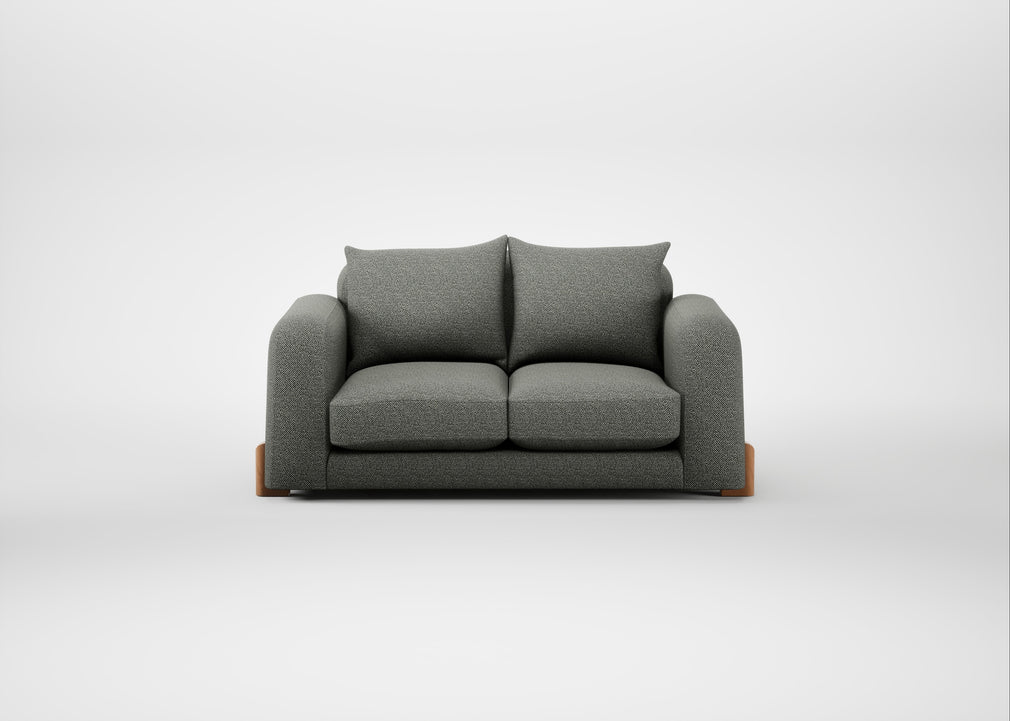 Nuvola 2 Seater Sofa Boucle Tweed Lapis / Natural