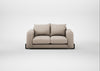 Nuvola 2 Seater Sofa Boucle Tweed Pearl / Black