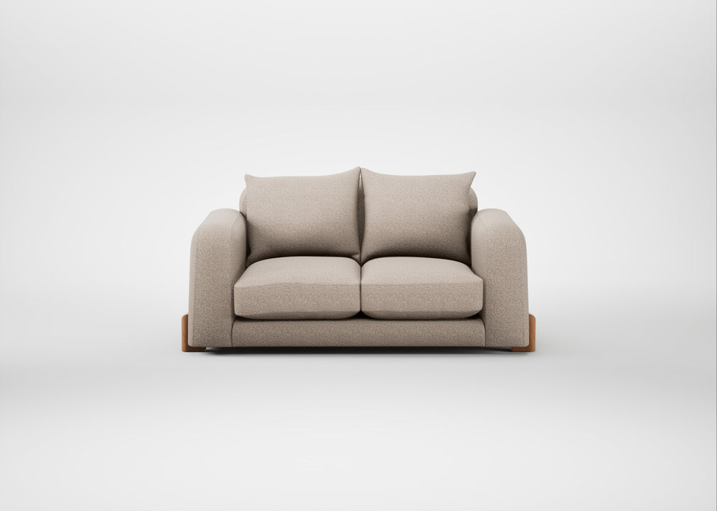 Nuvola 2 Seater Sofa Boucle Tweed Pearl / Natural