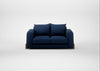 Nuvola 2 Seater Sofa Broad Weave Lagoon / Natural