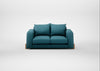 Nuvola 2 Seater Sofa Brushed Cotton Cadet / Natural