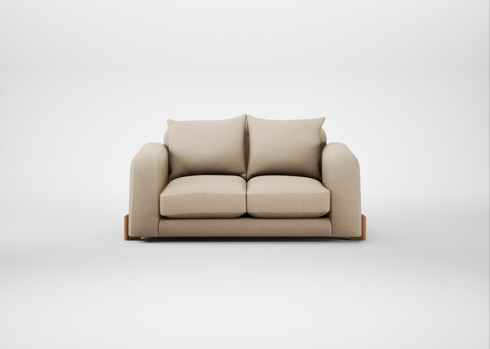 Nuvola 2 Seater Sofa Brushed Cotton Oat / Natural