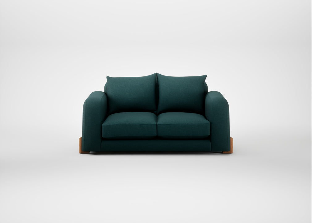 Nuvola 2 Seater Sofa Brushed Cotton Pine / Natural