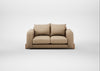 Nuvola 2 Seater Sofa Capelo Linen-Cotton Bamboo / Natural