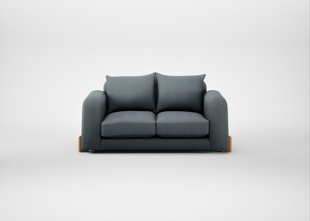 Nuvola 2 Seater Sofa Capelo Linen-Cotton Mineral / Natural