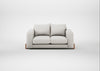 Nuvola 2 Seater Sofa Capelo Linen-Cotton Sea Salt / Natural
