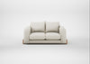 Nuvola 2 Seater Sofa Chunky Boucle Ecru / Natural