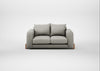 Nuvola 2 Seater Sofa Melton Wool Limestone / Natural