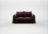 Nuvola 2 Seater Sofa Smart Luxe Velvet Acorn / Natural