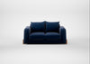 Nuvola 2 Seater Sofa Smart Luxe Velvet Midnight / Natural