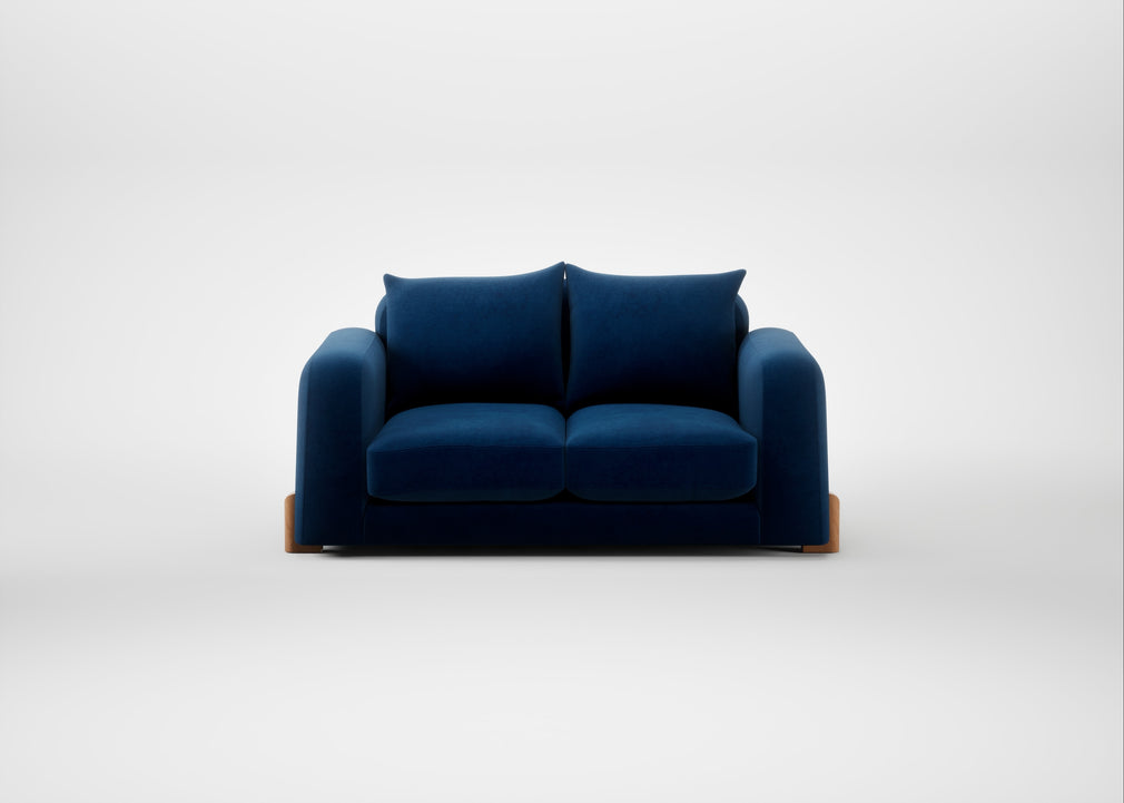 Nuvola 2 Seater Sofa Smart Velvet Dusk / Natural