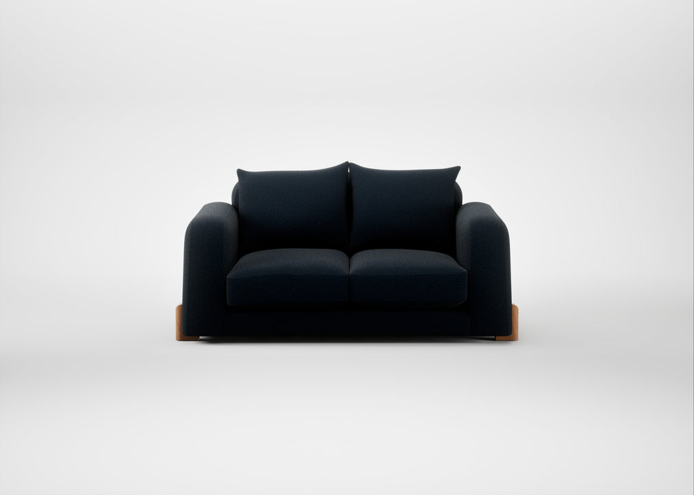 Nuvola 2 Seater Sofa Boucle Velvet Space / Natural
