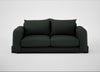 Nuvola 3 Seater Sofa Boucle Fern / Black