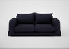 Nuvola 3 Seater Sofa Boucle Indigo / Black
