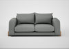 Nuvola 3 Seater Sofa Boucle Steel / Natural