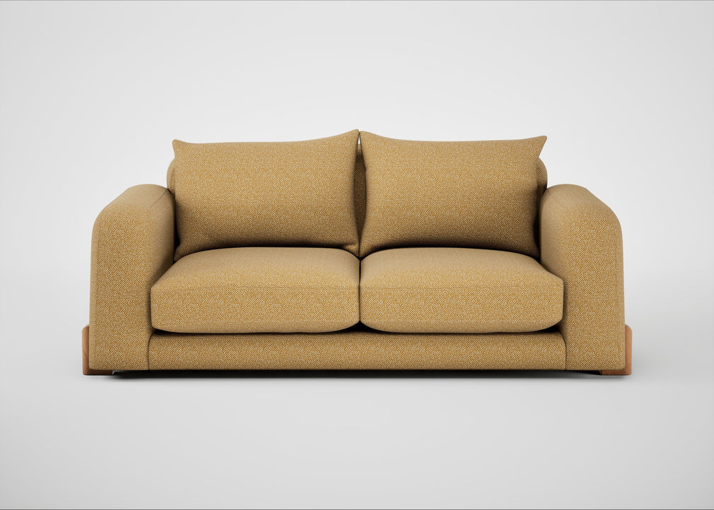 Nuvola 3 Seater Sofa Boucle Tweed Citrine / Natural