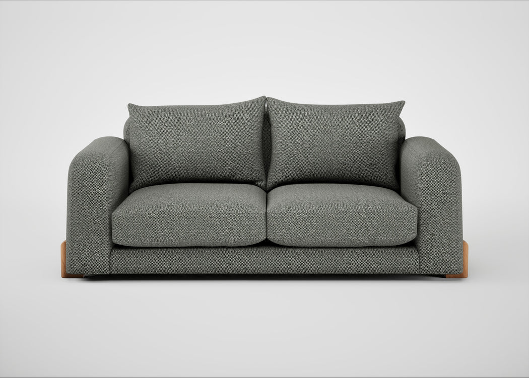 Nuvola 3 Seater Sofa Boucle Tweed Lapis / Natural